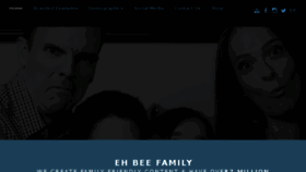 What Ehbeefamily.com website looked like in 2018 (5 years ago)