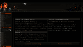 What Extreme-gamerz.org website looked like in 2018 (7 years ago)