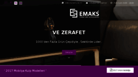 What Emaks.com.tr website looked like in 2018 (5 years ago)