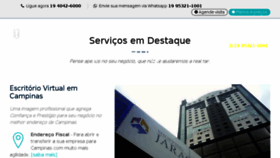 What Escritoriocampinas.com.br website looked like in 2018 (5 years ago)