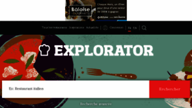 What Explorator.lu website looked like in 2018 (5 years ago)