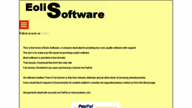 What Eolis-software.co.uk website looked like in 2018 (5 years ago)