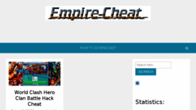 What Empire-cheat.club website looked like in 2018 (5 years ago)
