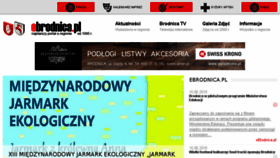 What Ebrodnica.pl website looked like in 2018 (5 years ago)