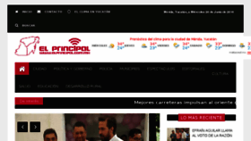 What Elprincipal.com.mx website looked like in 2018 (5 years ago)