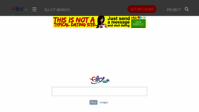 What Elliotsearchengine.org website looked like in 2018 (5 years ago)