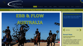 What Equineproducts.com.au website looked like in 2018 (5 years ago)