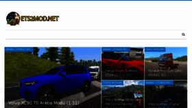 What Ets2mod.net website looked like in 2018 (5 years ago)