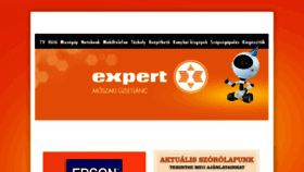 What Expertnet.hu website looked like in 2018 (5 years ago)
