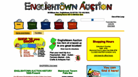 What Englishtownauction.com website looked like in 2018 (5 years ago)
