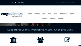 What Emgsolicitors.com website looked like in 2018 (5 years ago)