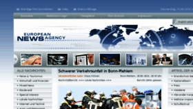 What European-news-agency.de website looked like in 2018 (5 years ago)