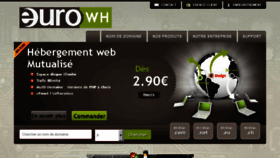 What Eurowh.com website looked like in 2018 (5 years ago)