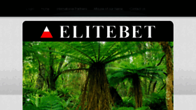 What Elitebet.com website looked like in 2018 (5 years ago)
