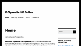 What Ecigaretteukonline.co.uk website looked like in 2018 (5 years ago)