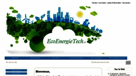 What Ecoenergietech.fr website looked like in 2018 (5 years ago)