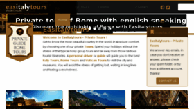 What Easitalytours.com website looked like in 2018 (5 years ago)