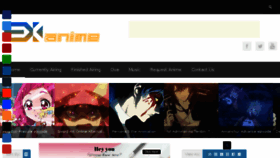 What Exanime.net website looked like in 2018 (5 years ago)