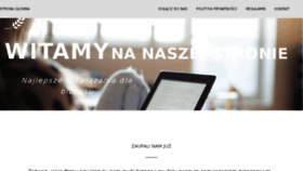 What E-piastowska.pl website looked like in 2018 (7 years ago)