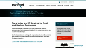 What Earthnet.net website looked like in 2018 (5 years ago)