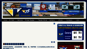 What Ecijabalompiesad.com website looked like in 2018 (5 years ago)