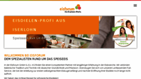 What Eisforum.de website looked like in 2018 (5 years ago)