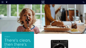 What Electrolux.ca website looked like in 2018 (5 years ago)