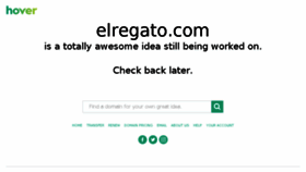 What Elregato.com website looked like in 2018 (5 years ago)