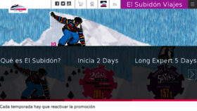 What Elsubidon.es website looked like in 2018 (5 years ago)