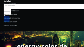 What Energy-color.de website looked like in 2018 (5 years ago)