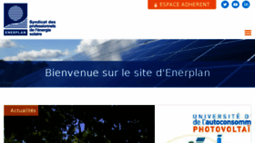What Enerplan.asso.fr website looked like in 2018 (5 years ago)