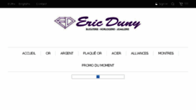 What Ericduny.com website looked like in 2018 (5 years ago)