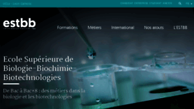 What Estbb.fr website looked like in 2018 (5 years ago)