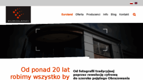 What Euroland.pl website looked like in 2018 (5 years ago)
