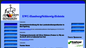 What Ewu-westernreiten.de website looked like in 2018 (7 years ago)