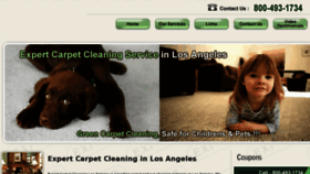 What Expert-carpetcleaning.com website looked like in 2018 (5 years ago)