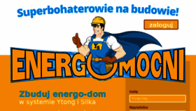 What Energomocni.pl website looked like in 2018 (5 years ago)