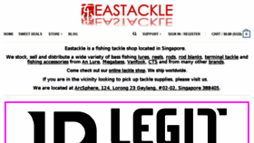 What Eastackle.com website looked like in 2018 (5 years ago)