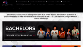 What Efficom.fr website looked like in 2018 (5 years ago)