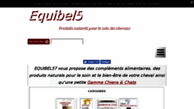 What Equibel57.fr website looked like in 2018 (5 years ago)
