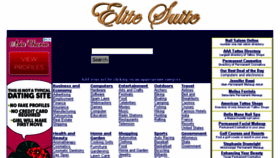 What Elitesuite.com website looked like in 2018 (5 years ago)