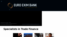 What Euroeximbank.com website looked like in 2018 (5 years ago)