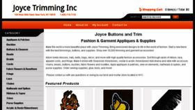 What Ejoyce.com website looked like in 2018 (5 years ago)