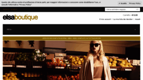 What Elsa-boutique.it website looked like in 2018 (5 years ago)