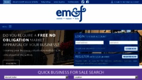 What Emfgroup.com website looked like in 2018 (5 years ago)