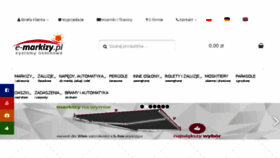 What E-markizy.pl website looked like in 2018 (5 years ago)