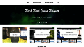 What Ewonwhynes.com website looked like in 2018 (5 years ago)