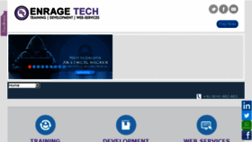 What Enragetech.com website looked like in 2018 (5 years ago)