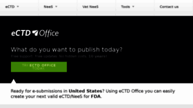What Ectdoffice.com website looked like in 2018 (5 years ago)