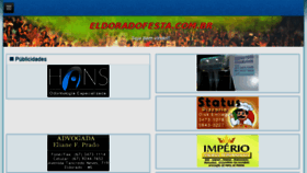 What Eldoradofesta.com.br website looked like in 2018 (7 years ago)